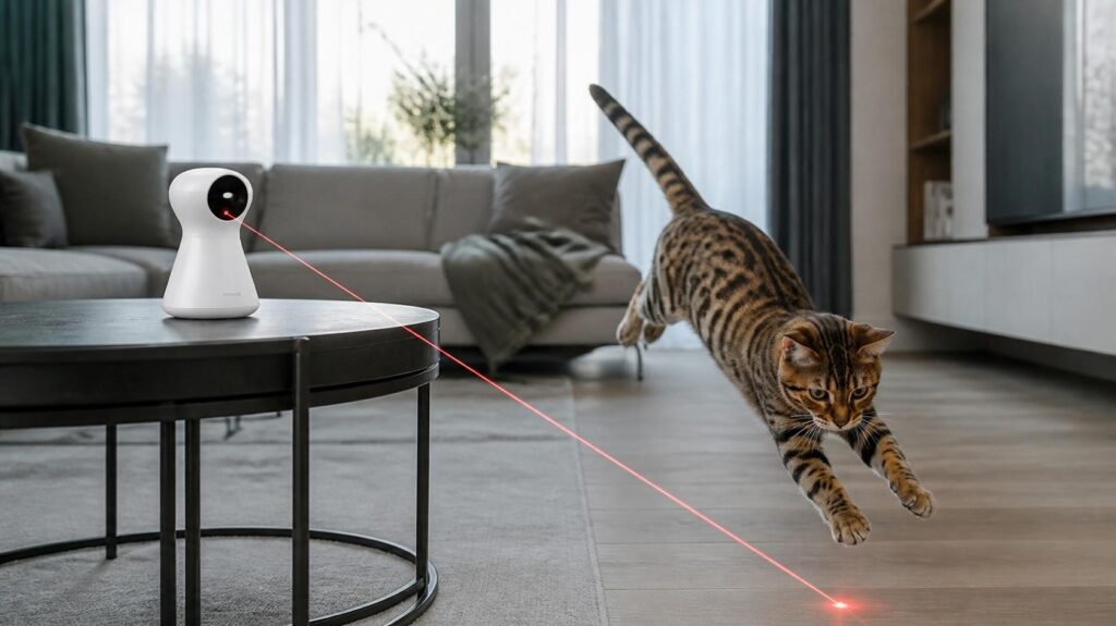 Cats need mental stimulation to prevent destructive behavior