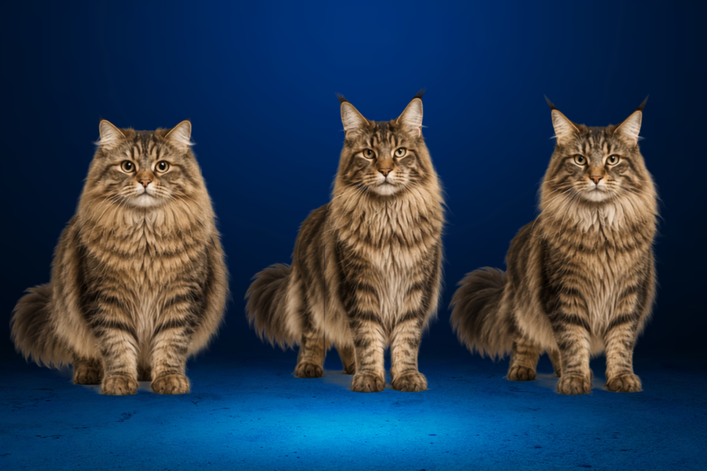 Siberian vs Maine Coon vs Norwegian Forest Cat